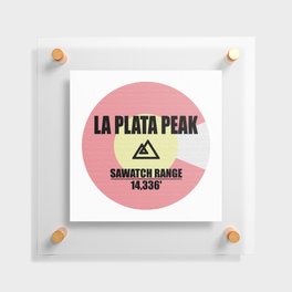 La Plata Peak Colorado Floating Acrylic Print
