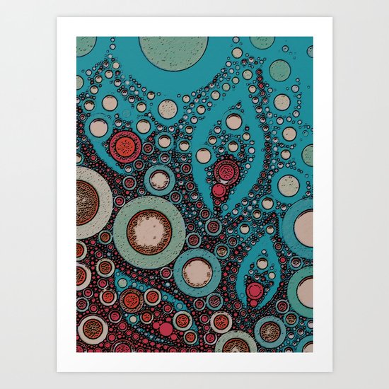 :: Summer Scarf :: Art Print