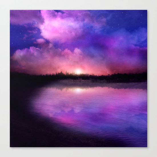Sunset magic Canvas Print