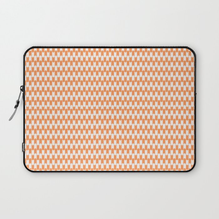 Retro Outdoor Party Orange Laptop Sleeve