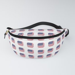 flag of usa- with soft square Fanny Pack