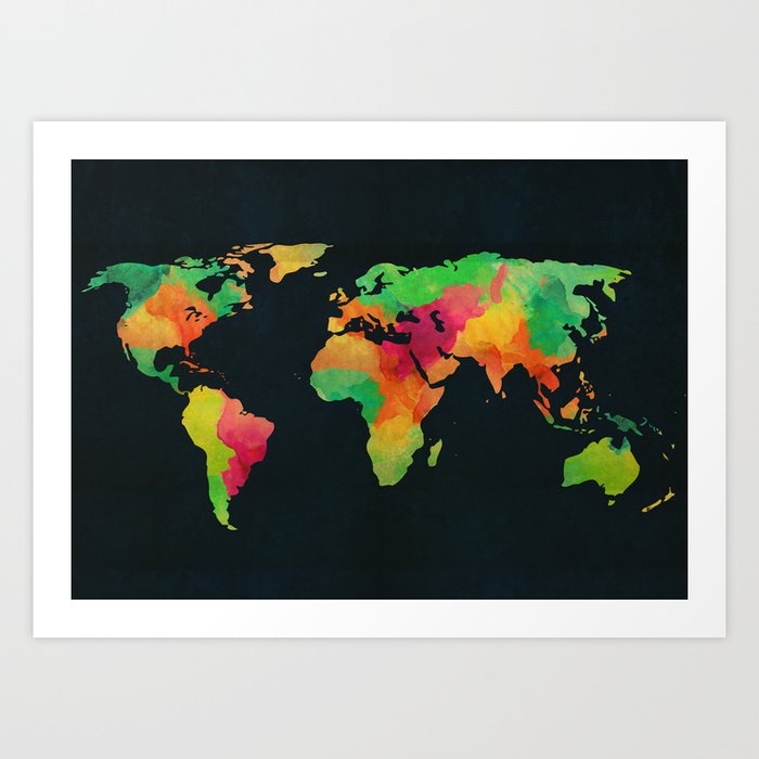 We are colorful Art Print