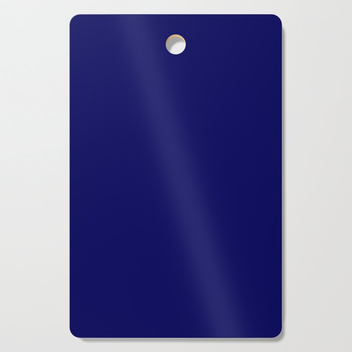 Nautical Navy Blue Solid Color Block Spring Summer Cutting Board