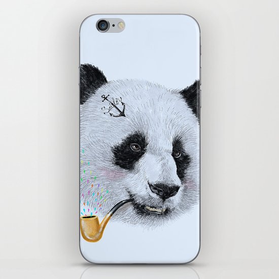 Panda Sailor iPhone & iPod Skin