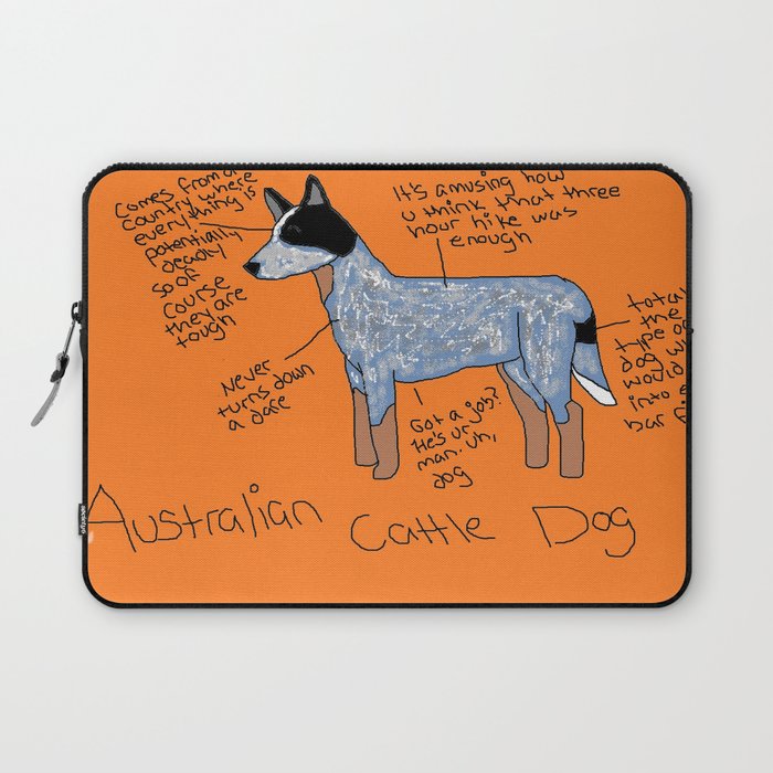 Australian Cattle Dog Laptop Sleeve