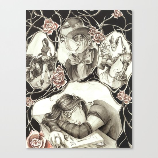 Alice in Wonderland Canvas Print