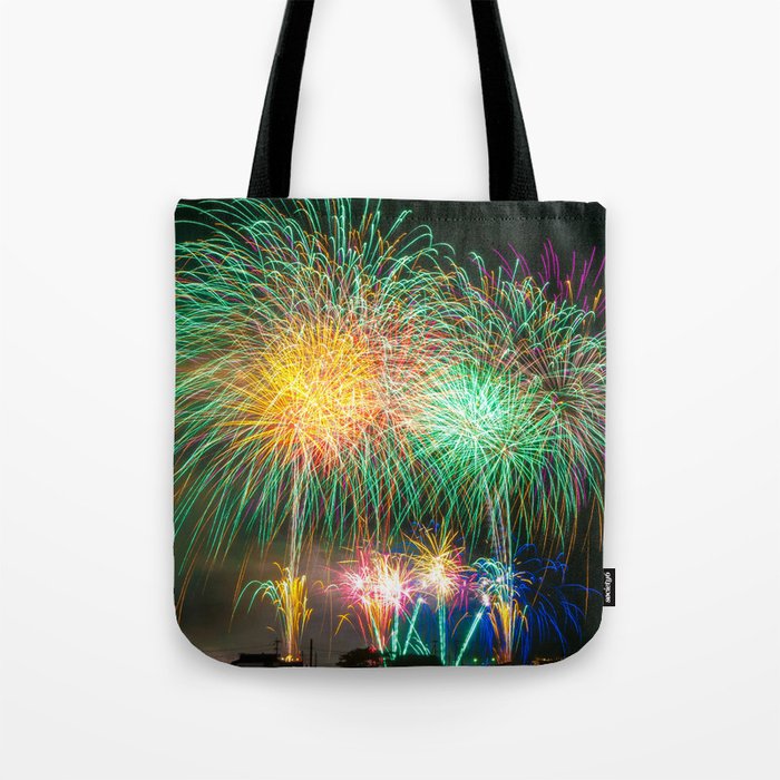 Japanese Fireworks Display! Tote Bag