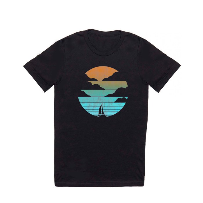 Go West (sail away in my boat) T Shirt by Picomodi | Society6