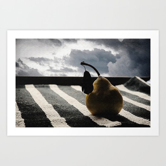 Pear Art Print
