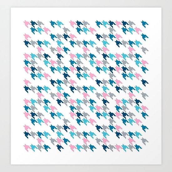 Pink Tooth Art Print