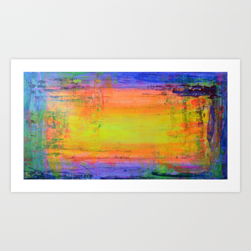 How Do You See The Sunset Abstract Original Art Contemporary