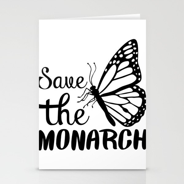 Save The Monarch Butterfly Stationery Cards