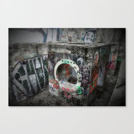 Graffiti - the Boiler Canvas Print