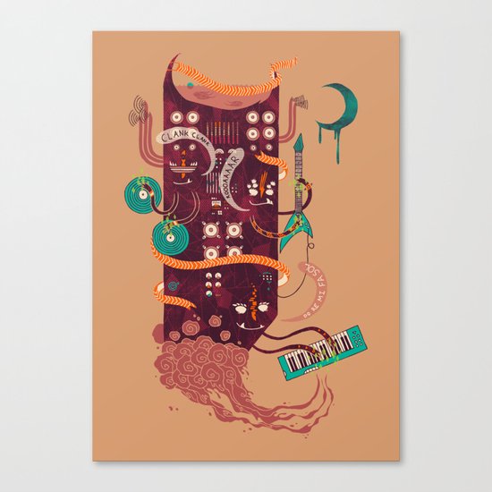 Power Trio Canvas Print