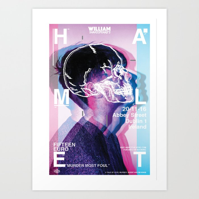 Hamlet Poster Art Print
