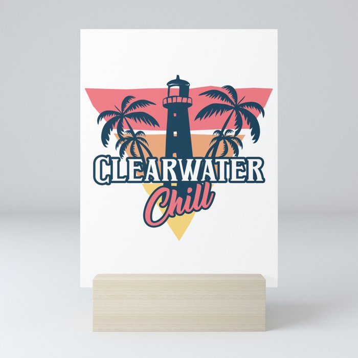 Clearwater chill Mini Art Print