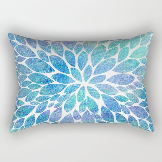 Petal Burst #8 Rectangular Pillow