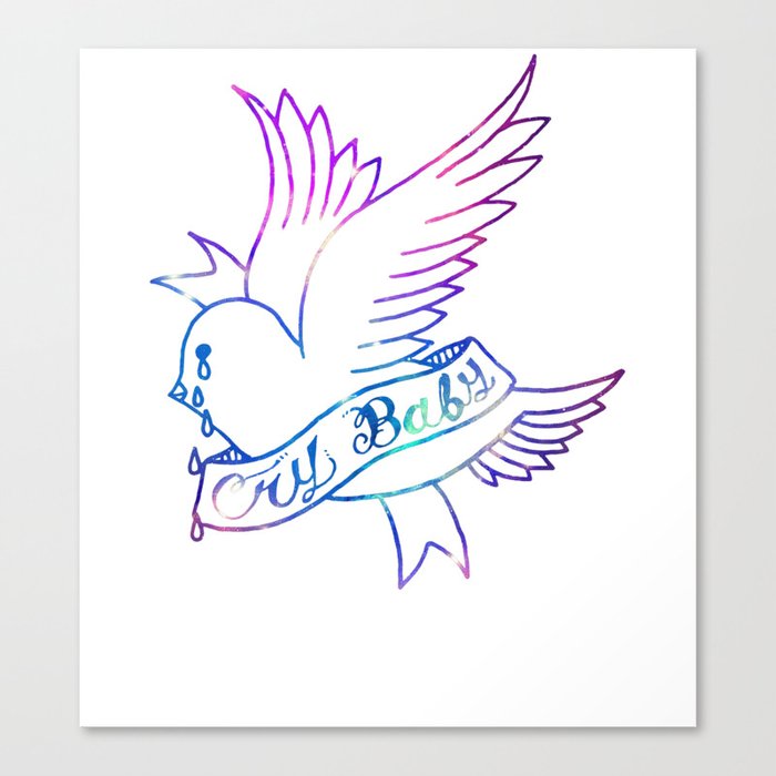 CryBaby Lil Peep Canvas Print