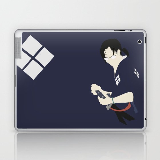 Samurai Champloo - Jin Silhouette Laptop & iPad Skin