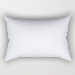 Marshmallow Creme pale blue solid color modern abstract pattern  Rectangular Pillow