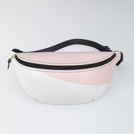 Urban Geometry Perfect Pink + White Fanny Pack