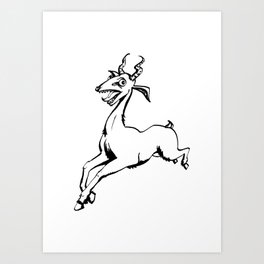 Reindeer Art Print