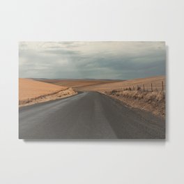 Empty Road Metal Print | Photo, Nature, Landscape 