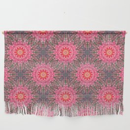 Stylised Gum Blossom Flowers Wall Hanging