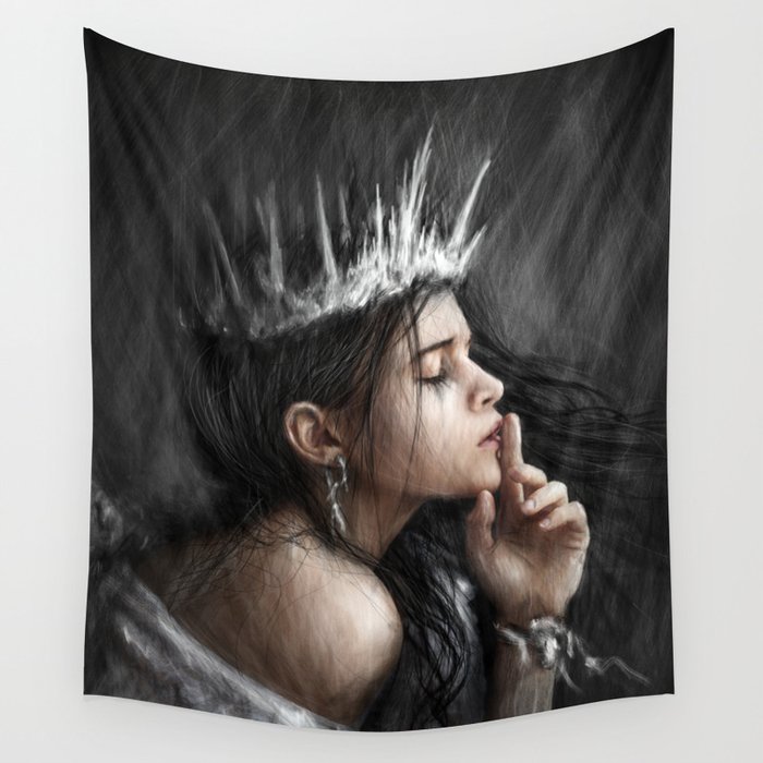 Queen of Secrets Wall Tapestry