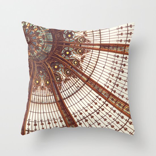 Splendor in the Glass Throw Pillow
