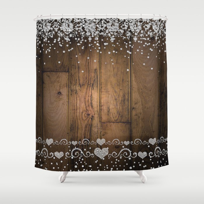 Shower hotsell curtains rustic