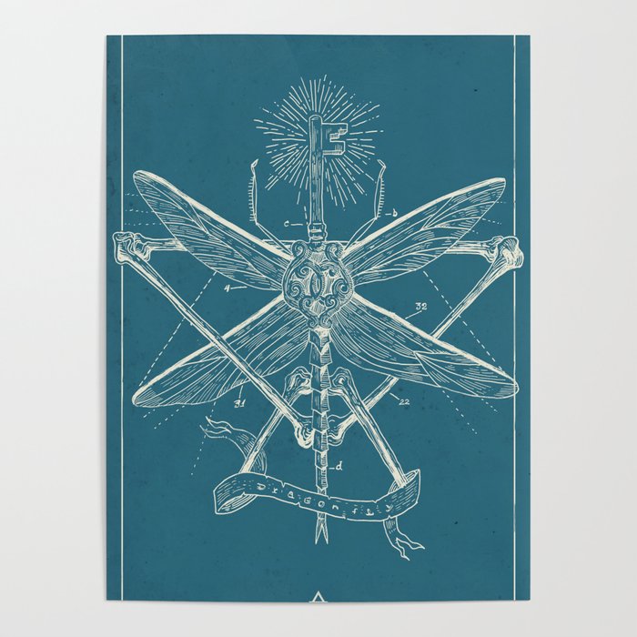 dragonfly-key Poster