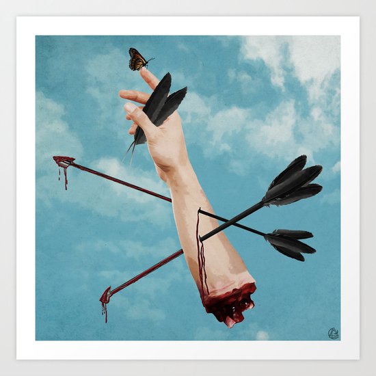 Arrows 2 Art Print