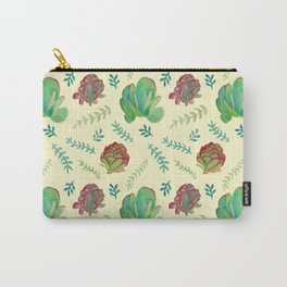 Paddle Plant Pattern Carry-All Pouch