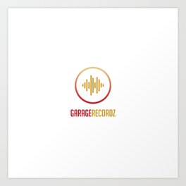 Garage Recordz classic logo Art Print | Clean, Music, Toronto, Garagerecordz, Newbalanz, Digital, Graphicdesign, Classiclogo, Original, Logo 
