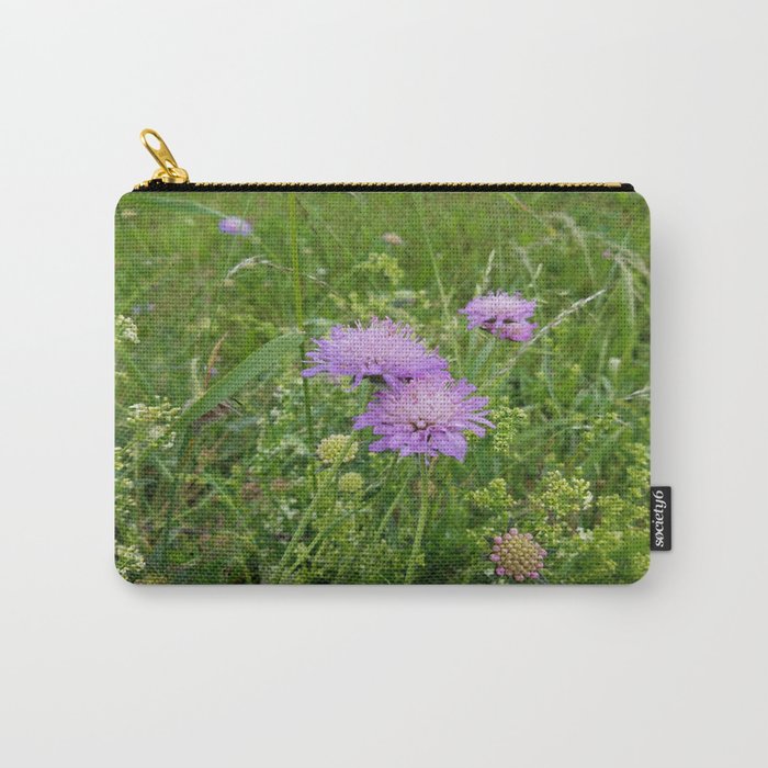 Alpine Flowers Carry-All Pouch