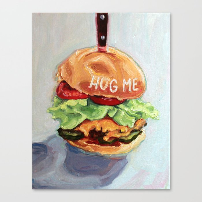 Hug me Canvas Print