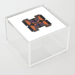 orange Acrylic Box