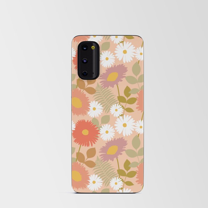 Summer Bold Flowers Android Card Case