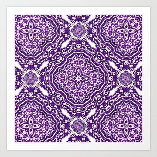 Purple Haze Art Print