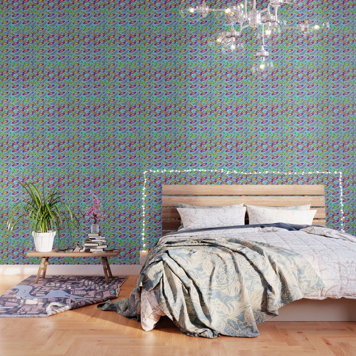 Ufo-fun-pattern Wallpaper