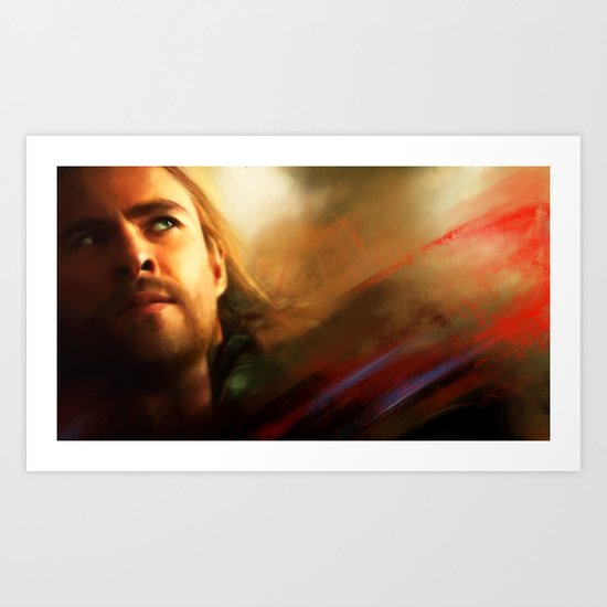 Thor Art Print