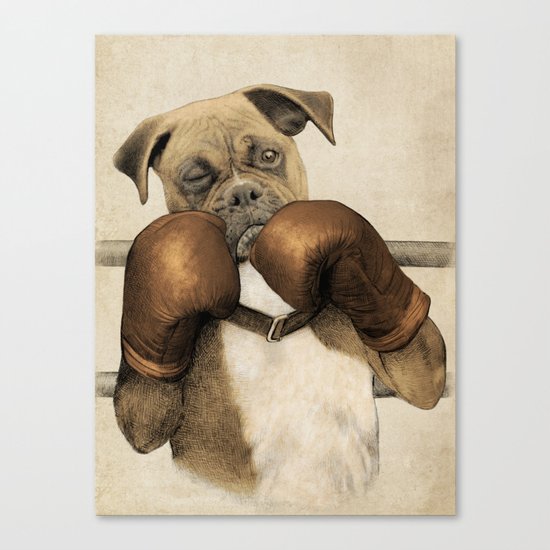The Boxer Canvas Print