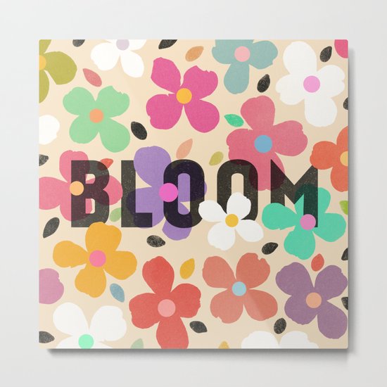 Bloom by Galaxy Eyes & Garima Dhawan Metal Print