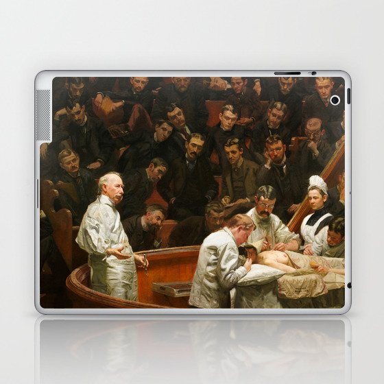 The Agnew Clinic, Portrait of Dr. Hayes Agnew, 1889 by Thomas Eakins Laptop & iPad Skin