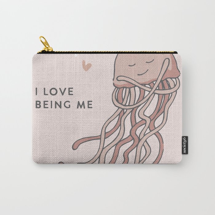 Affirmation Characters - Jellyfish Carry-All Pouch