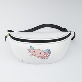 Transgender Flag June Pride Lgbtq Axolotl Fanny Pack