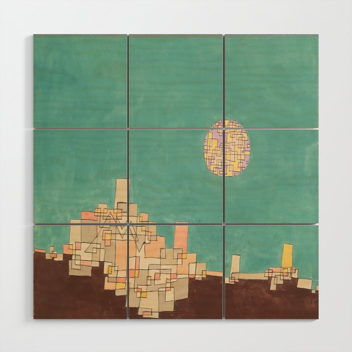 Paul Klee - Auserwählte Stätte Wood Wall Art