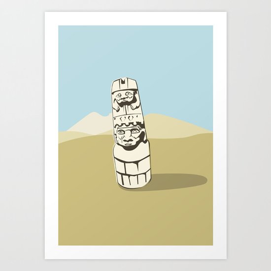 solitary Art Print