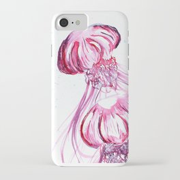 Pink Jellyfish 2 iPhone Case
